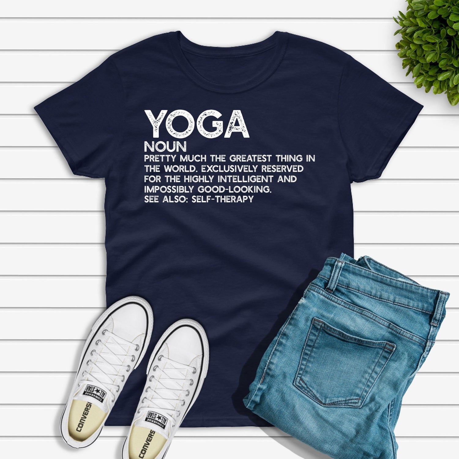 Yoga Shirt, Funny Yoga Definition T-shirt: Gift for Yoga Lover Unisex Tee