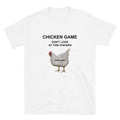 Chicken Game Shirt Funny Meme T-Shirt | Ironic Dad Joke Gag Tee | Casual Humor Gift