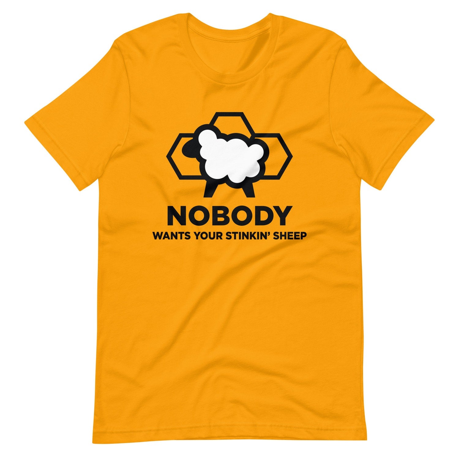 Catan Shirt Nobody Wants Your Stinkin' Sheep Board Game Inspired Unisex Soft Bella + Canvas T-Shirt Board Gamer Gift Unofficial Fan Art
