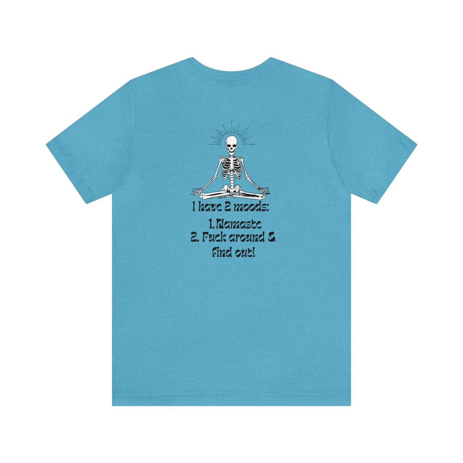 Namaste Skeleton T-Shirt | Funny Yoga Tee