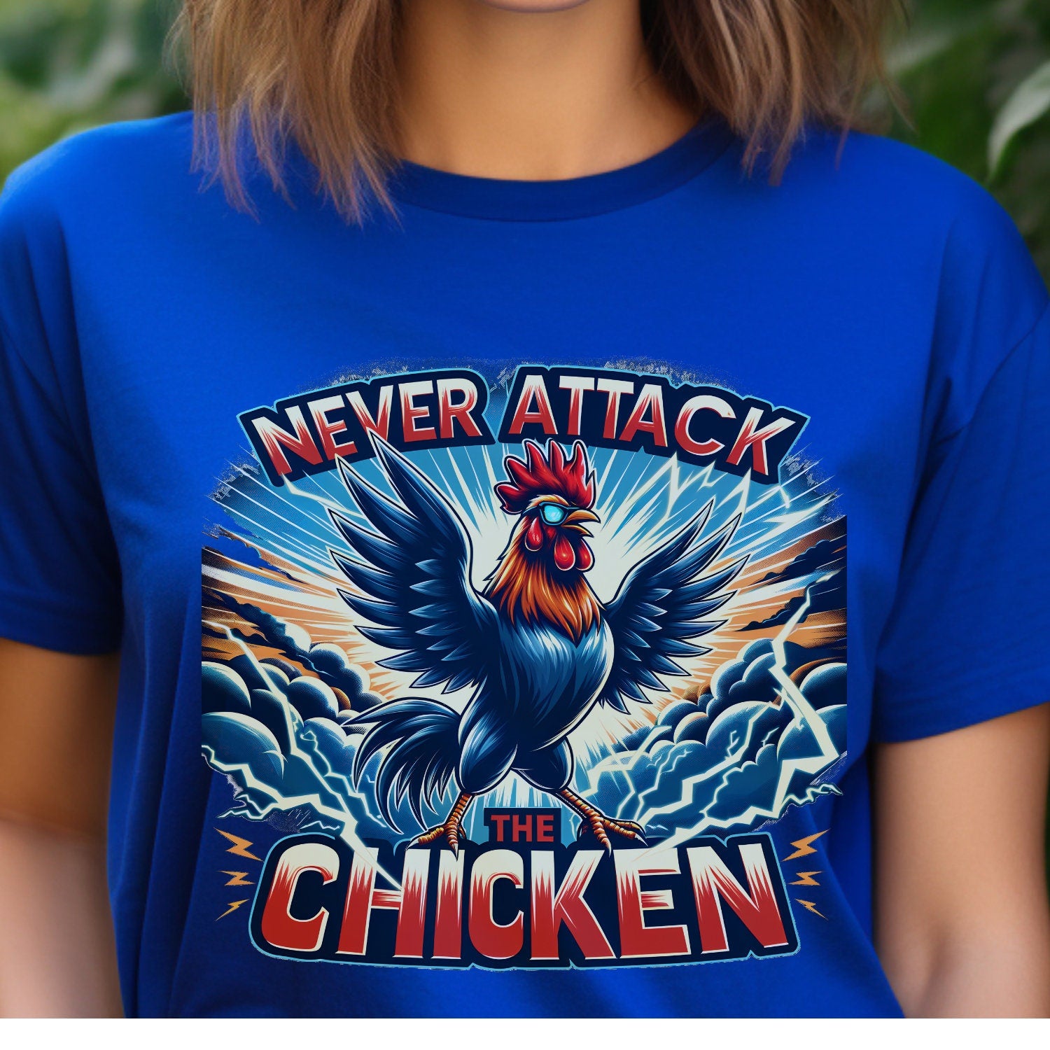 Never Attack the Chicken T-Shirt RPG Inspired Tee Gamer Gift Video Game Shirt Funny Gaming Funny Gaming Tee Video game Tshirt gamer shirt