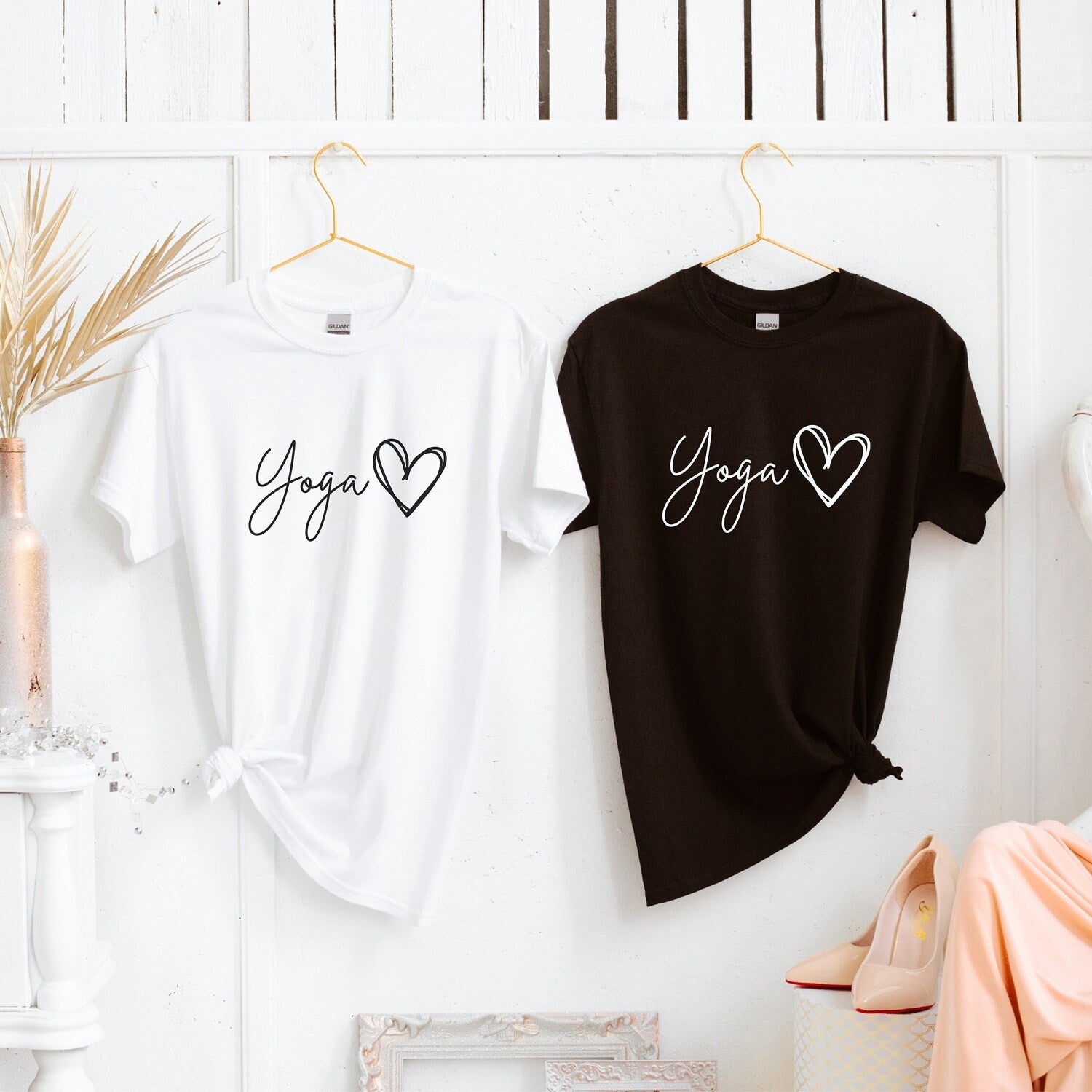 Yoga T-Shirt Namaste: Women's Zen Inspirational Funny Yoga Clothing Gift