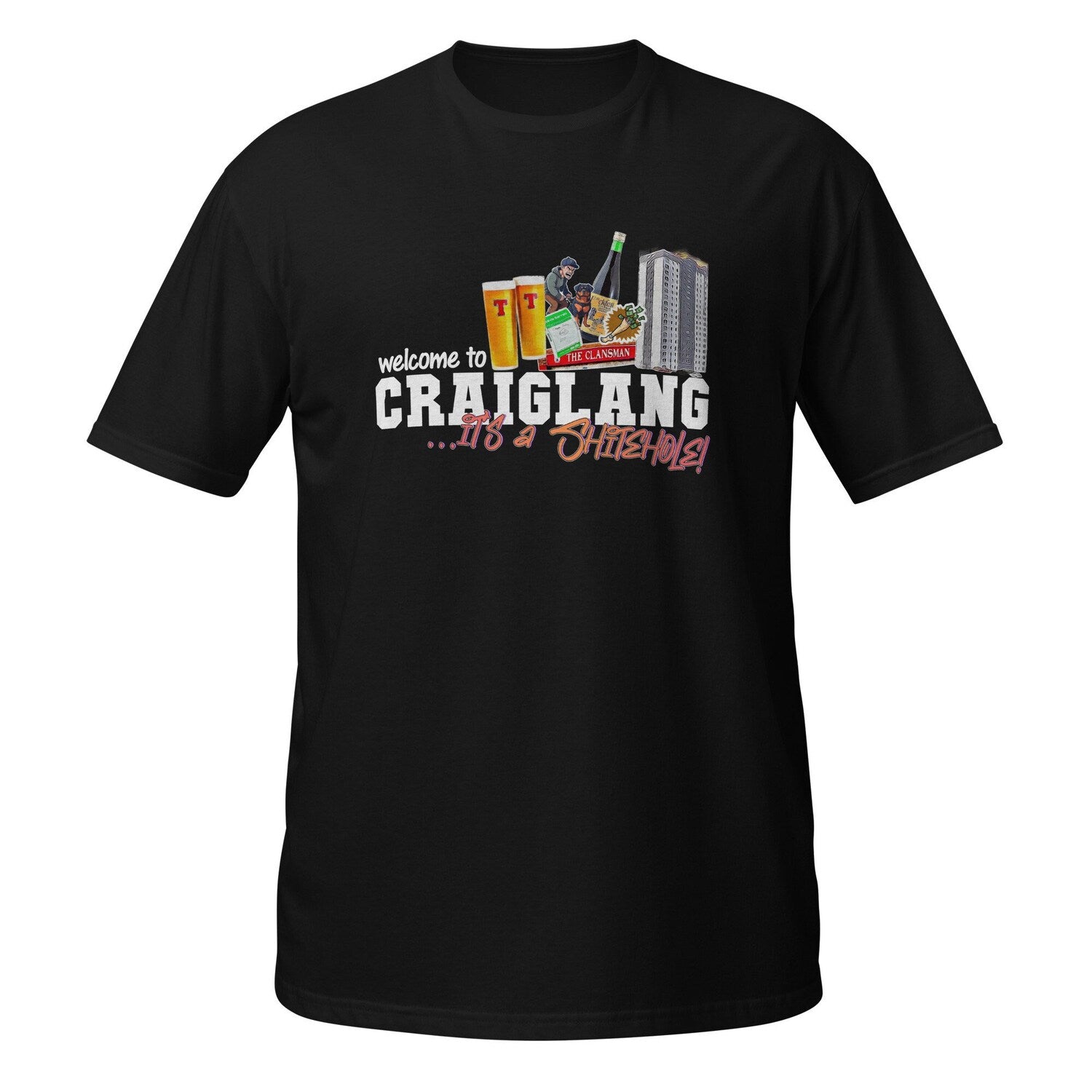 Still Game Craiglang T-Shirt | Funny Scottish Sitcom Tee | Jack & Victor Inspired