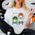 Zombie Gaming Controller Shirt, Halloween Gaming Controller T-Shirt, Halloween Zombie Shirt, Halloween Gamer Shirt, Spooky Gamer Shirt