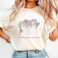 There Blooms a Garden in Your Own Being Rumi Quote Tee: Inspirational Floral T-shirt