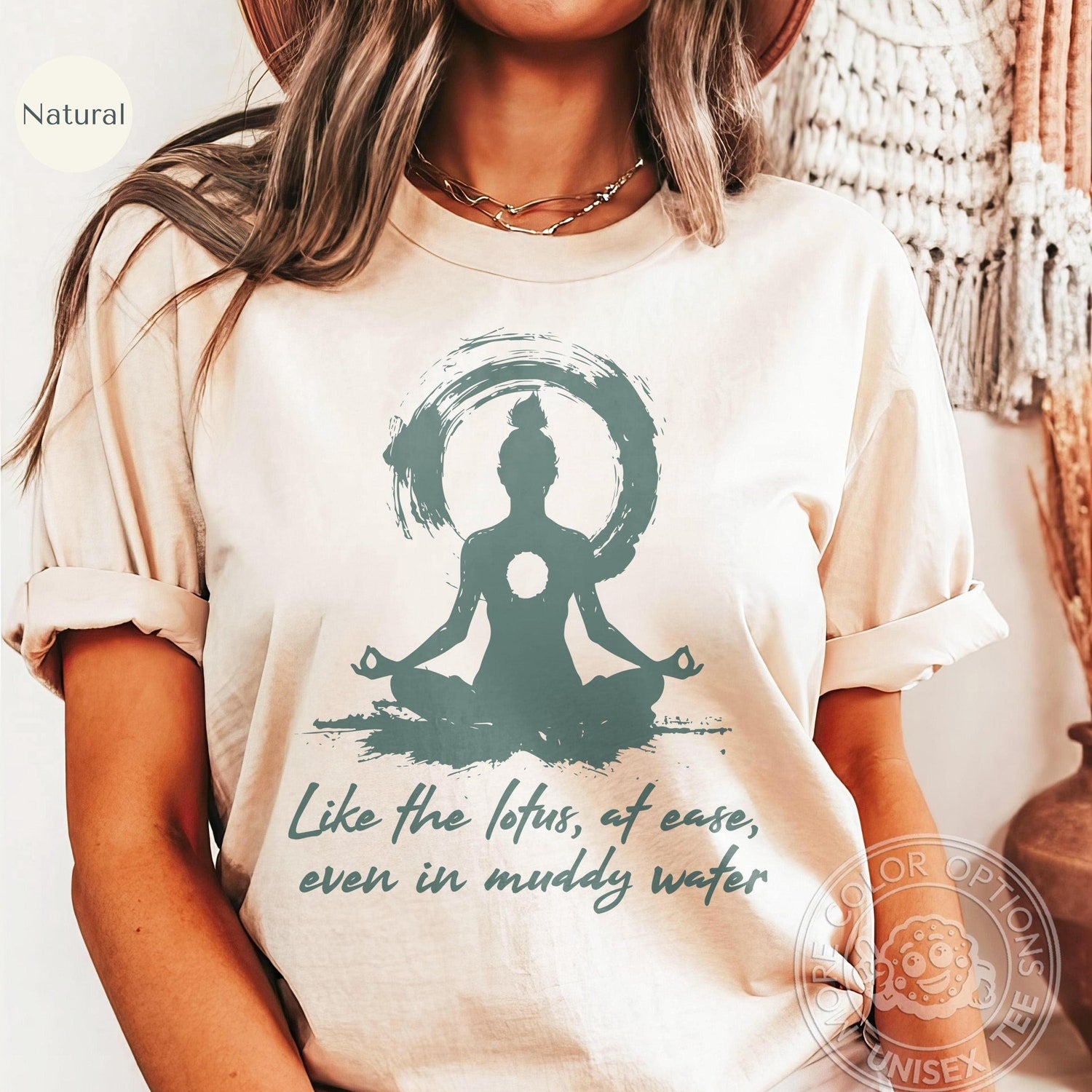 Wellness Yoga Shirt Inspirational Quote T-shirt: Comfy Fitness Tee Gift