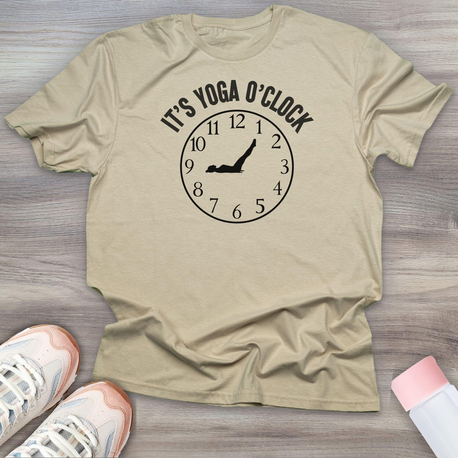 Yoga O'clock Shirt | Funny Namaste Meditation Clothes Gift Instructor Teacher Tee