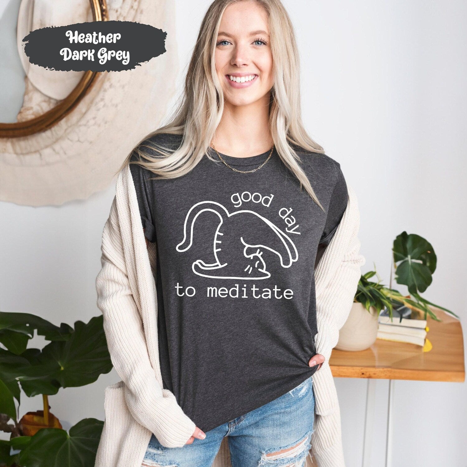 Yoga Shirt | Funny Yogi Lover Meditation Clothes Gift | Yoga Instructor Teacher Tee