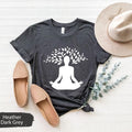Yoga Shirt Meditation Lover Boho Yogi Gifts Clothes Spiritual Funny Tee