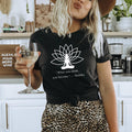 Yoga Shirt For Woman: Meditation T-Shirt, Spiritual Workout Shirt, Yoga Lover Gift