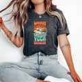 Warm Days Cool Yoga Instructor T-Shirt | Enthusiast Summer Fun Yogi Beach Fitness Gift Tee