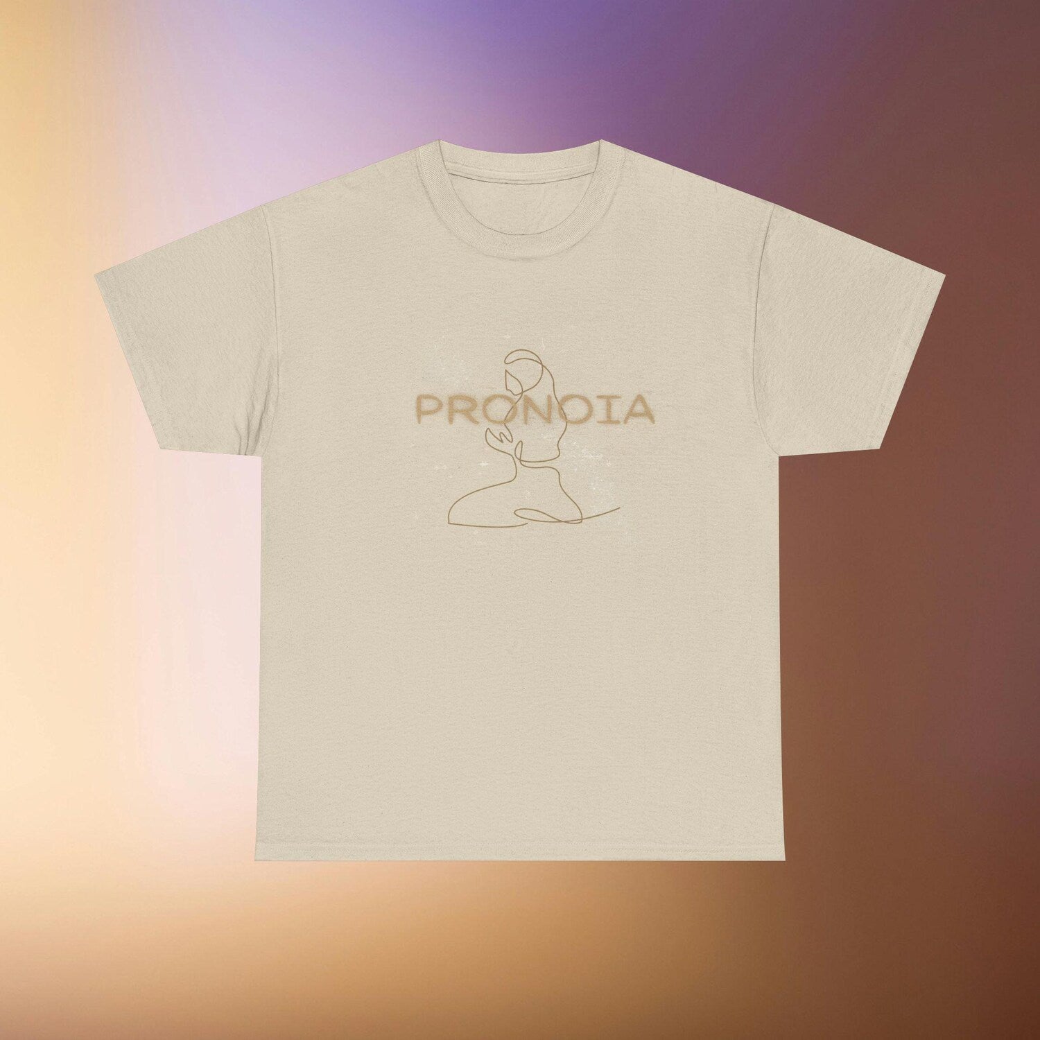 Pronoia Graphic Tee: Yoga Mindfulness Shirt, Self-Love Gift for Inner Peace