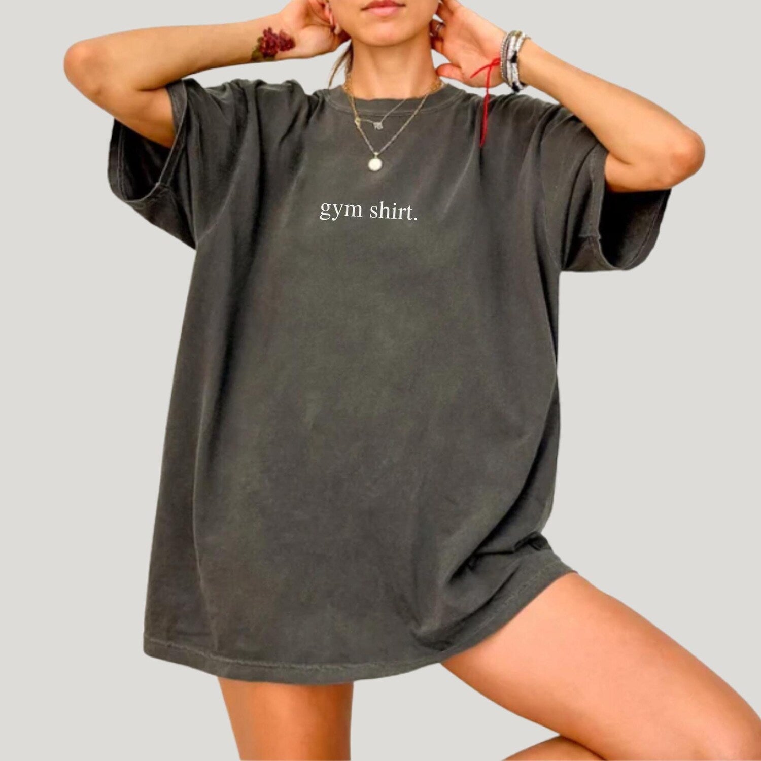 Gym Shirt Relaxed Fit Workout Tee | Comfort Colors Pump Cover Tee | Fitness Apparel