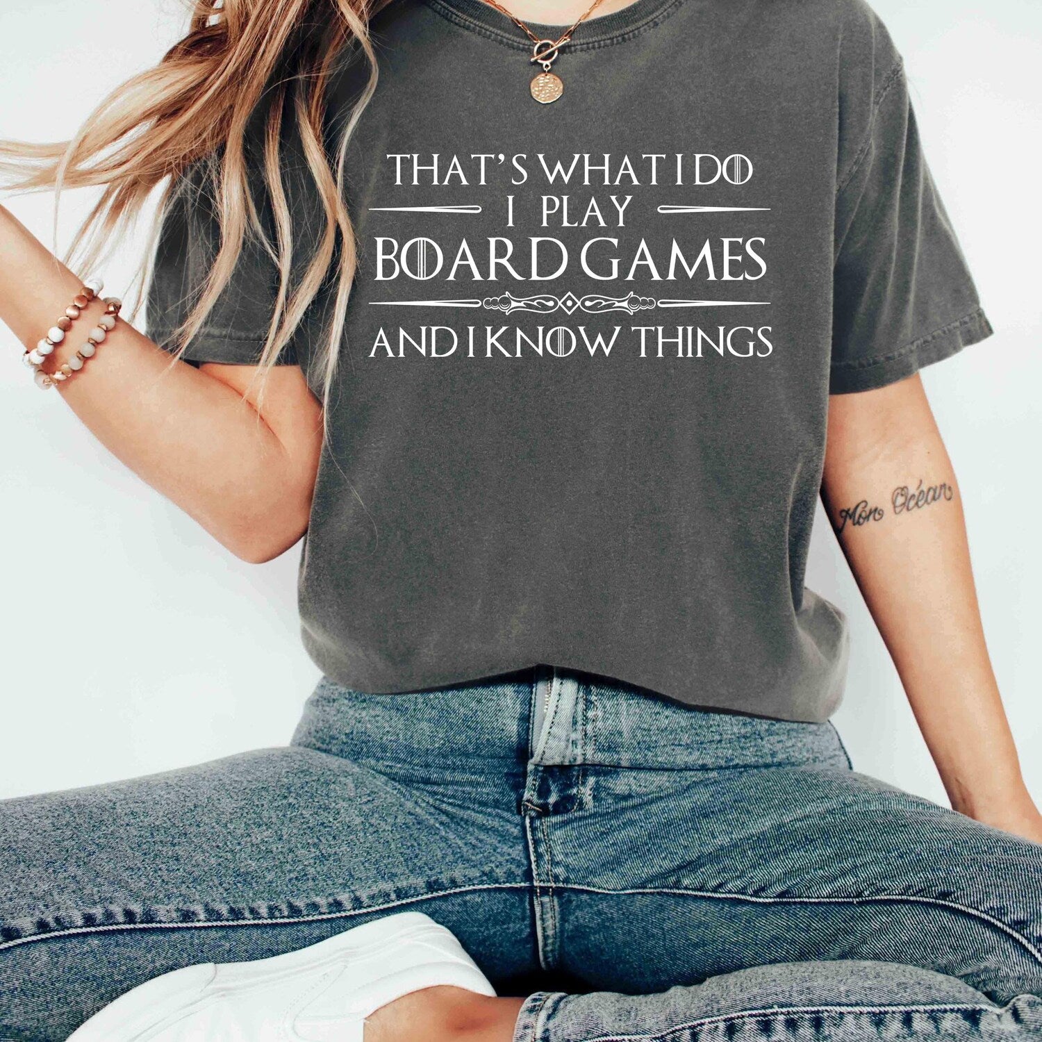 That's What I Do I Play Board Games Shirt | Funny Board Game Gifts | Game Night Tee