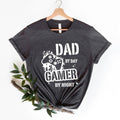 Dad Gamer T-Shirt | Funny Father's Day Retro Gaming Gift | Vintage Gamer Tee