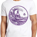 Buddha Surfing Great Wave Buddhist Zen Lotus Symbol Yoga Buddhism Surfer Surf Sarcastic Saying Silly Funny Gift Tee T Shirt 2544
