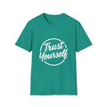 Trust Yourself T-Shirt: Motivational Brush Lettering Tee for Self-Confidence