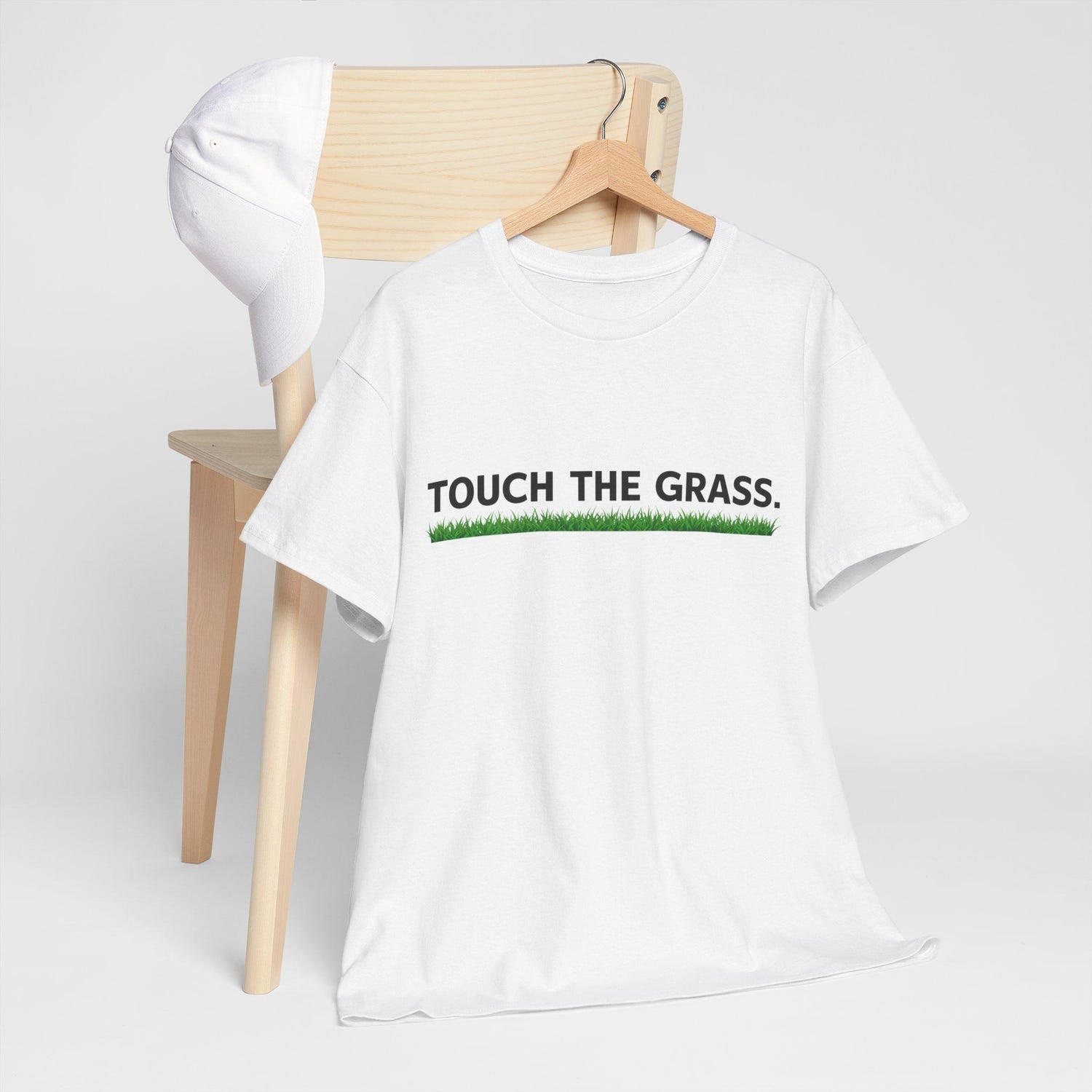 Touch The Grass Gamer T-Shirt: Funny AFK Unisex Tee