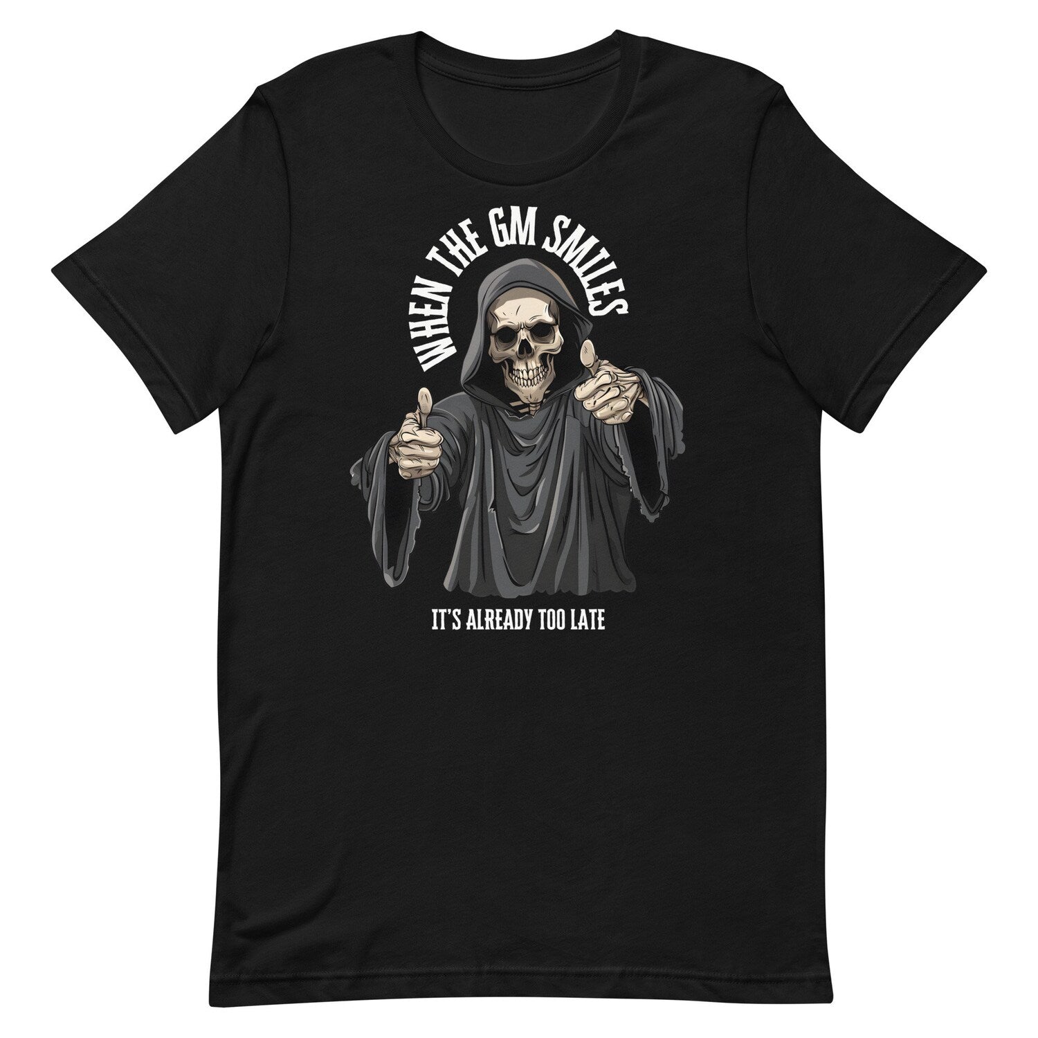 Gamemaster T-shirt | Funny RPG Tabletop Roleplaying Gift | Unisex Tee