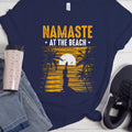 Namaste Beach Yoga Tee | Mindful Boho Summer Shirt
