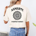 Namaste Mandala T-Shirt: Backprint, S-2XL Yoga Meditation Top