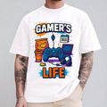 Neon Gamer Shirt | Game Controller Shirt | Funny Daddy Gamer Father's Day Gift