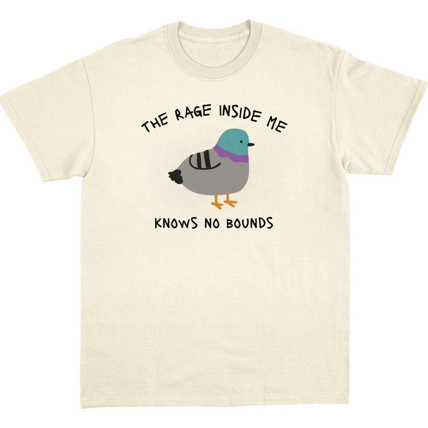 The Rage Inside Me T-Shirt Viral Funny Shirt NPC Absurd T-Shirt Meme Feral Deranged Tee Ironic Chaotic Cringe Top Doomer Clothing