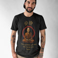 Zen Monk T-Shirt | Japanese Kanji Meditation Quote Tee
