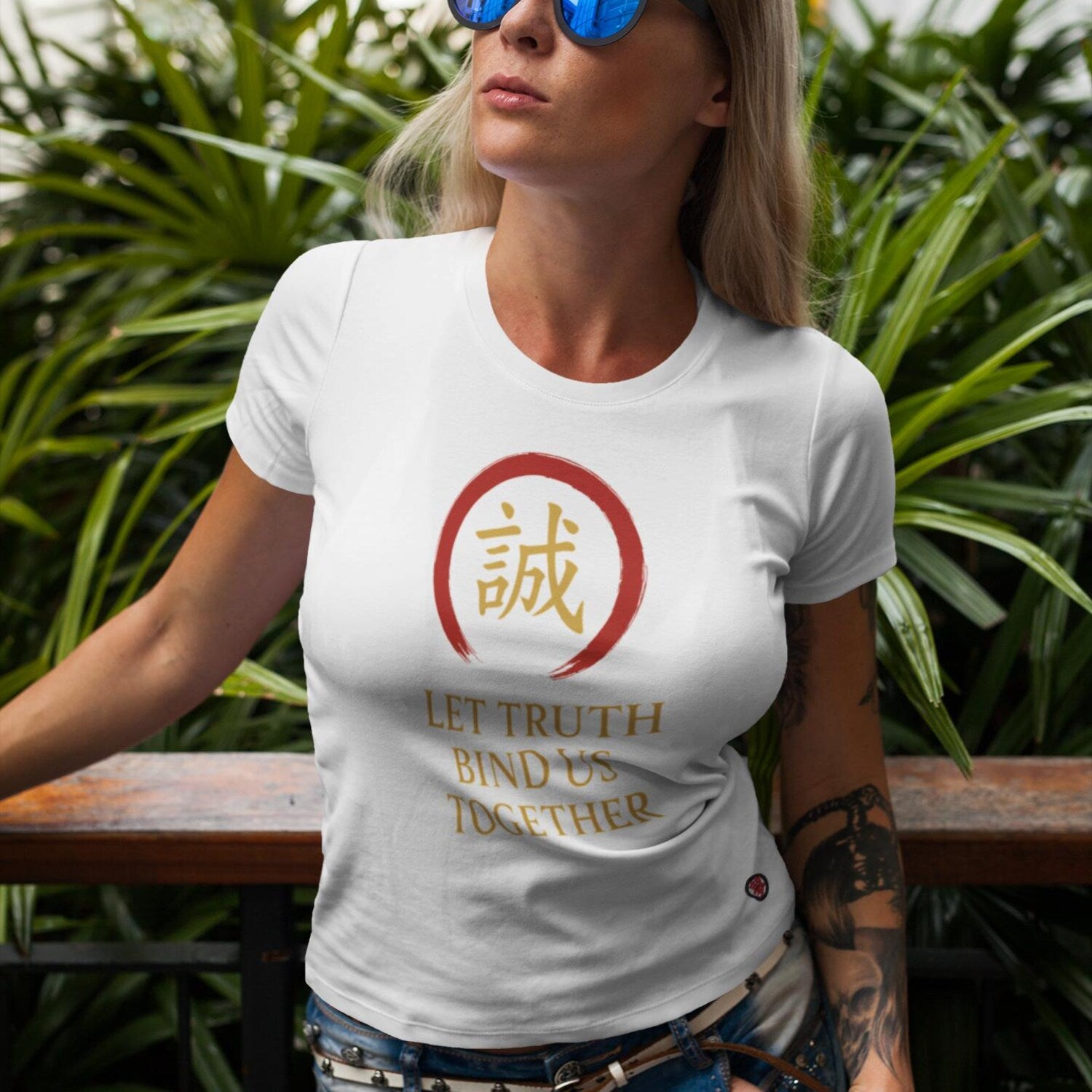 Zen Quote T-Shirt | Japanese Kanji Enso Circle Design Tee