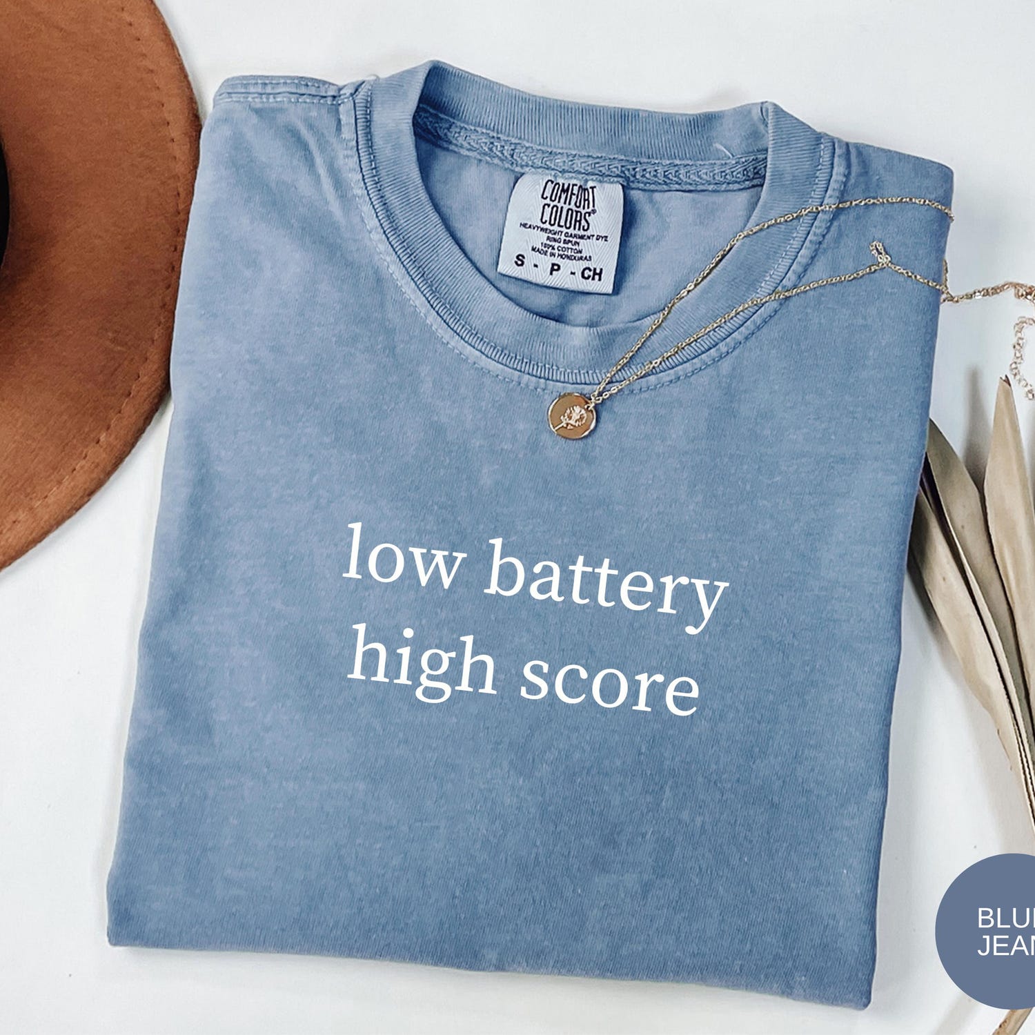 Low Battery High Score T-Shirt, Funny Gaming Shirt, Gamer Humor Tee, Video Game Shirt, Gift for Gamers, Sarcastic Gamer Shirt, Gaming Tee