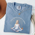 Comfort Colors Meditation Yoga Shirt | Mindfulness Graphic Spiritual Energy Modern Lifestyle Zen Balance T-Shirt Gift