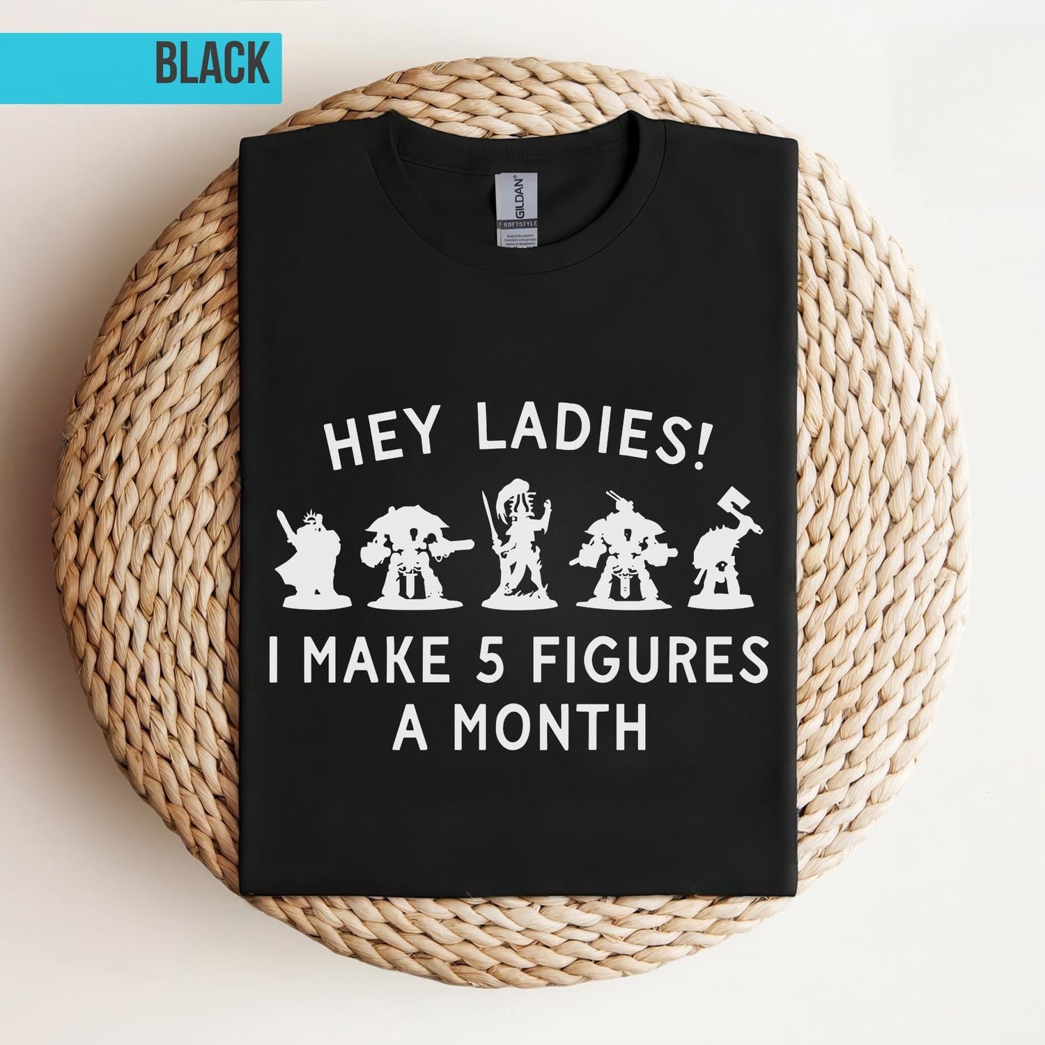 Wargamer T-Shirt | Funny Miniature Painter Gift | For Tabletop Gamers