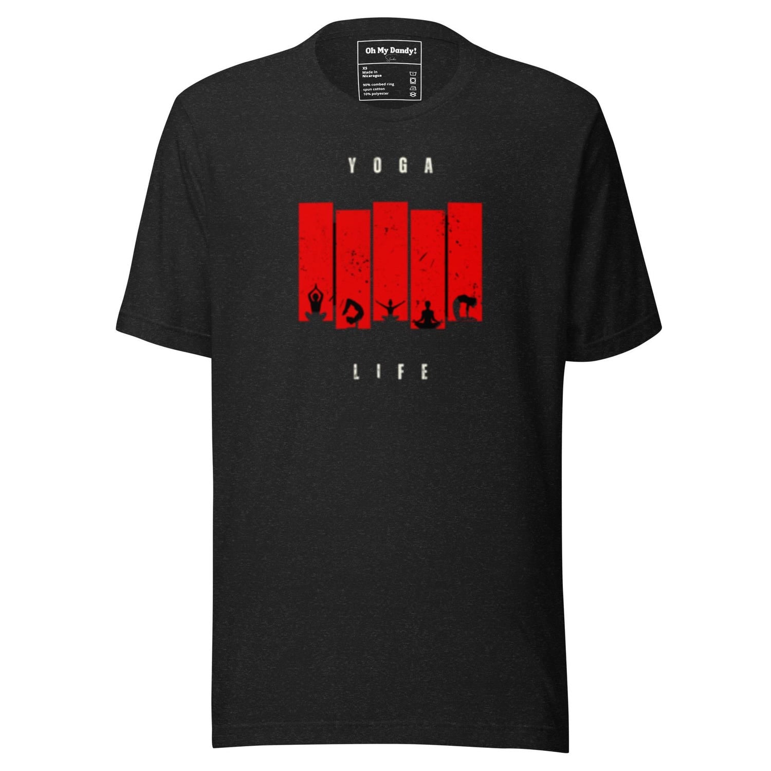 Yoga Life T-Shirt | Motivational Quote Inspirational Lifestyle Positive Mindset Unisex Tee
