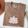 Lotus Flower Meditation Tshirt, Spiritual Yoga Tee With Affirmation, Mindfulness Zen Top, Unisex Breathe Shirt, Girl Relaxation Pilates Gift