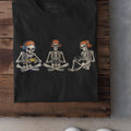 Skeleton Gamer T-Shirt | Funny Halloween Video Game Costume Tee | Spooky Controller Shirt