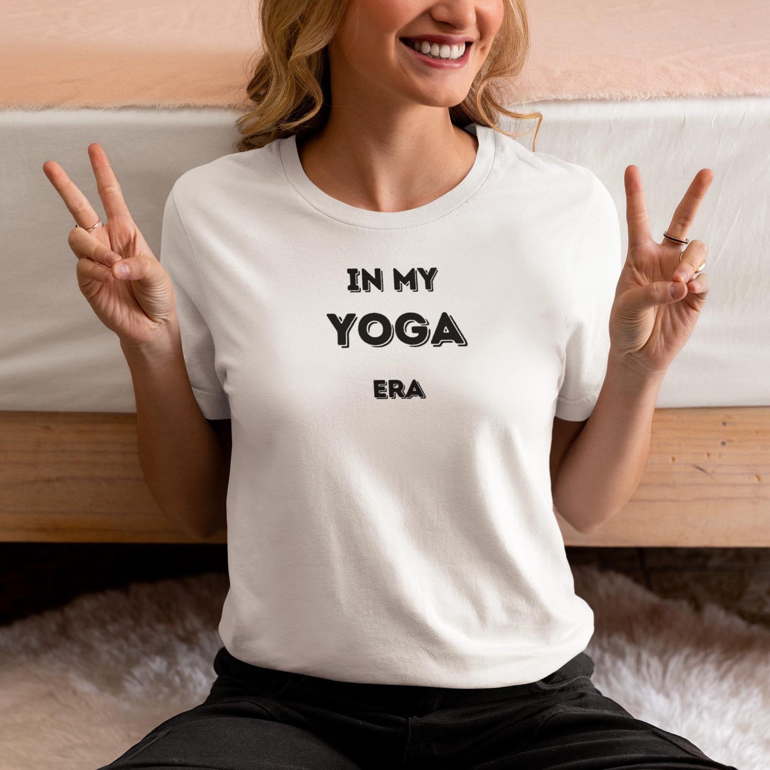 Yoga Era Tee | Mindfulness Pilates Mental Health Positive Vibes Health Wellness Gift Tee