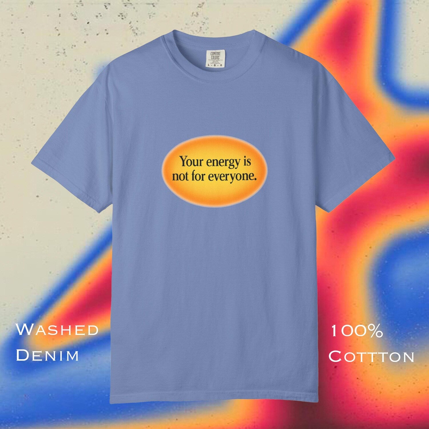 Your Energy Is Not For Everyone Shirt | Positive Spiritual Retro Boho Aesthetic Gift Tee