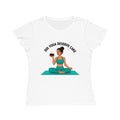 Yoga Cake Women's T-Shirt | Organic Funny Yogis Birthday Fitness Casual Wear Tee
