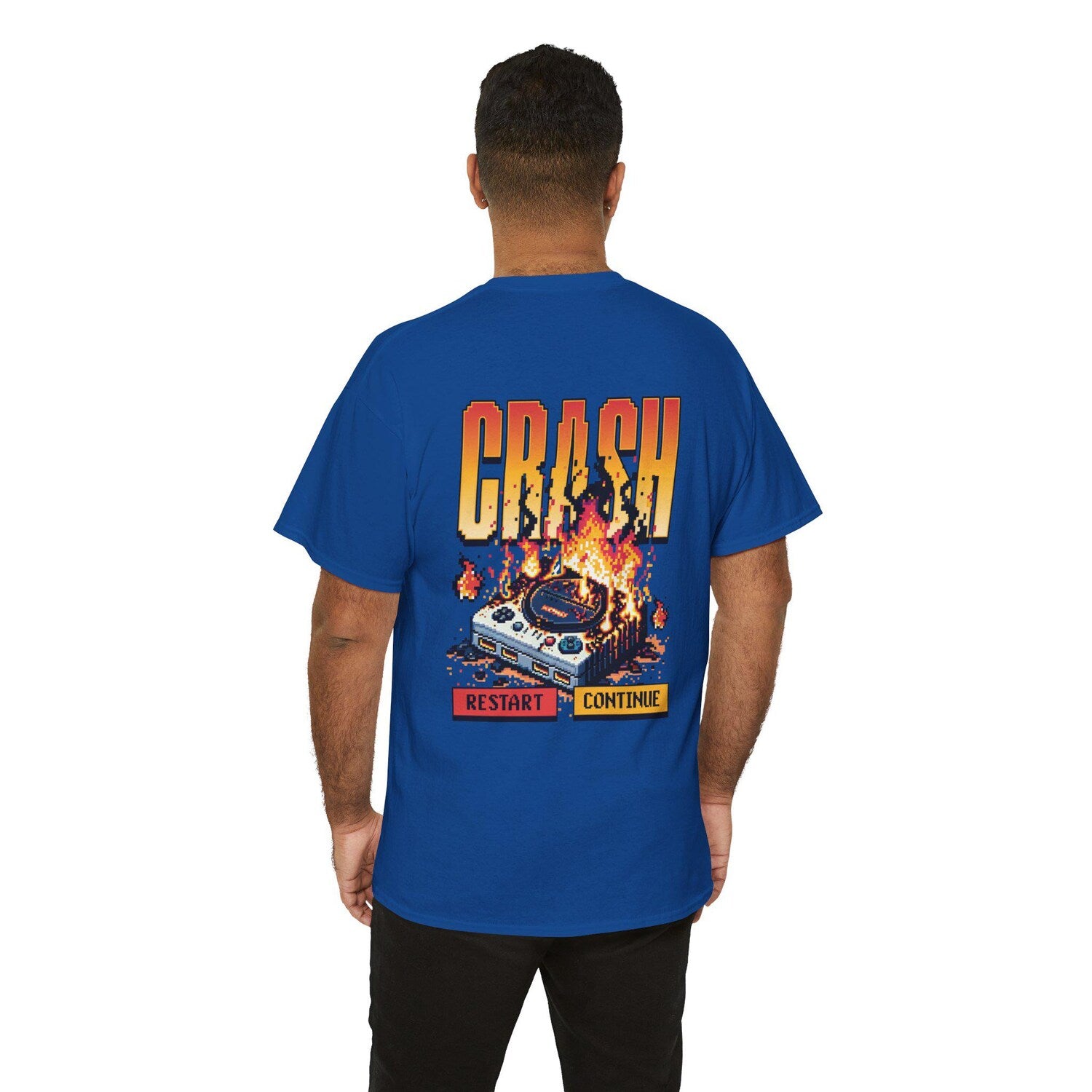 Take Your Own Risk T-Shirt | Retro Gaming Pixel Art Tee | Funny Gamer Shirt