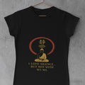 Zen Buddha WiFi Funny T-Shirt | Minimalist Japanese Meditation Tee