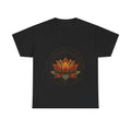 Bloom through darkness Lotus T-Shirt/Spiritual Mindfulness Tee/Zen Quote Inspired Unisex Tee