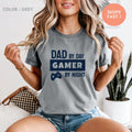Dad By Day Gamer By Night T-Shirt – Funny Gaming Dad Shirt, Father Gamer Gift, Video Game Graphic Tee for Men, Parent Shirt
