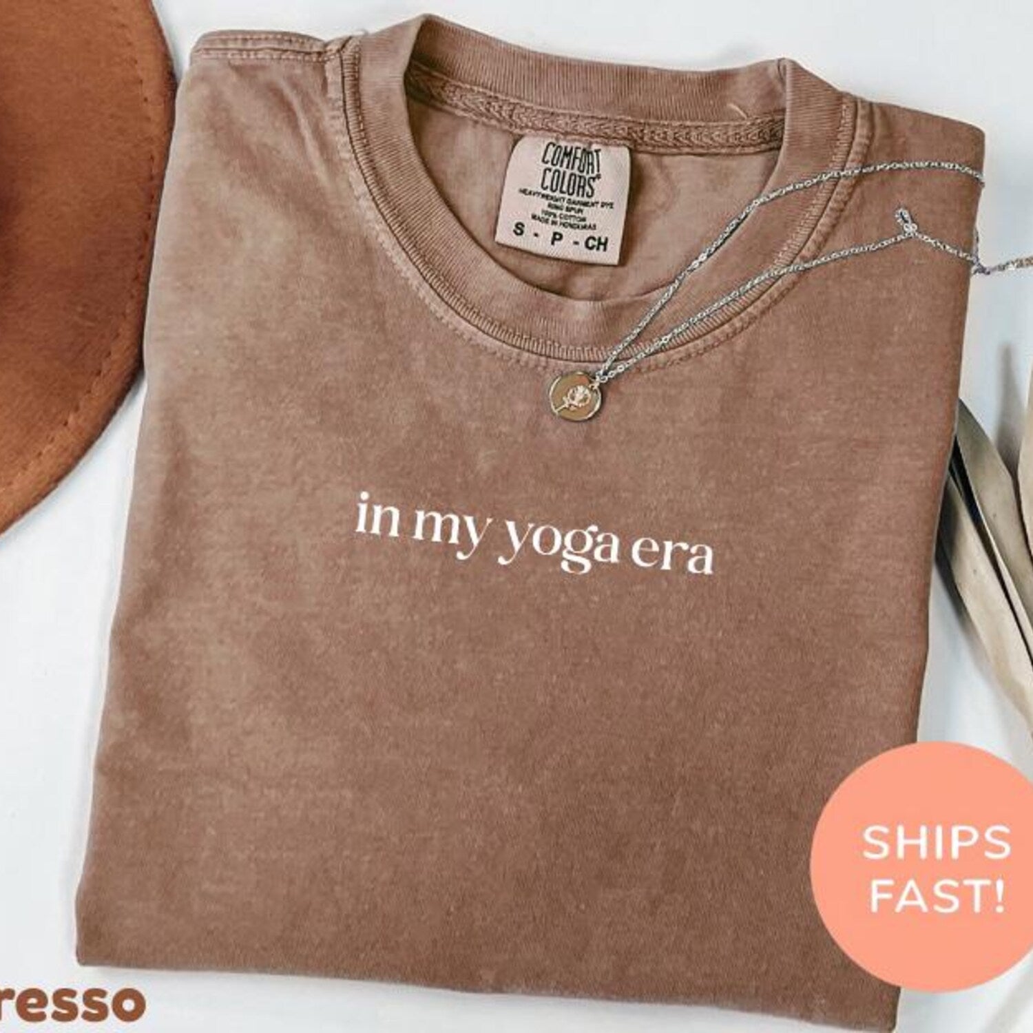 Comfort ColorsÂ® In My Yoga Era Shirt: I Love Doing Yoga Shirt, Yogi Shirt Gift
