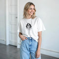 Yoga T-shirt: Inspirational Quote 'Breathe, Trust, Let Go' Cotton Tee Gift