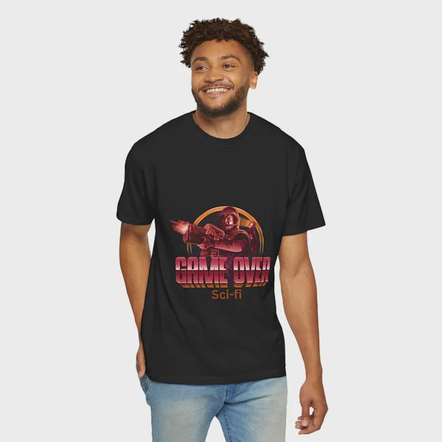 Game Over Graphic Tee | Casual Gamer T-Shirt | Retro Video Game Shirt | Funny Geeky Gift Tee | Unisex Cotton Streetwear Top