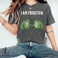 I AM FROGTIFA T-Shirt | Hilarious Meme Frog Tee | Parody Gamer Shirt For Humor Fans