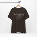 Trust The Journey Shirt, Spiritual T-Shirt, Lotus Flower Tee, Mindfulness Gift, Yoga Apparel, Positive Quote Shirt, Mindful Aether