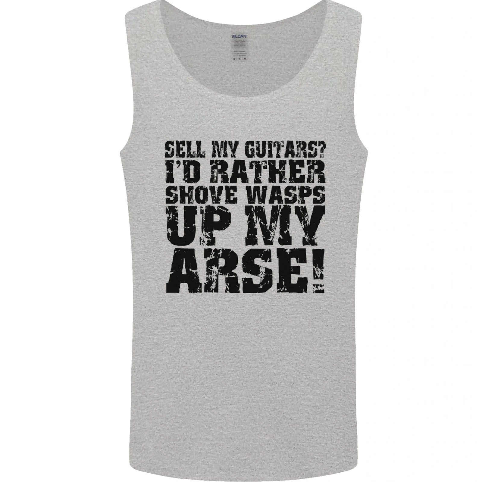 Sell My Guitars Guitar Guitarist Funny Mens Vest Tank Top Tank Top | Comfort-Fit Style | Trending Fashion Apparel