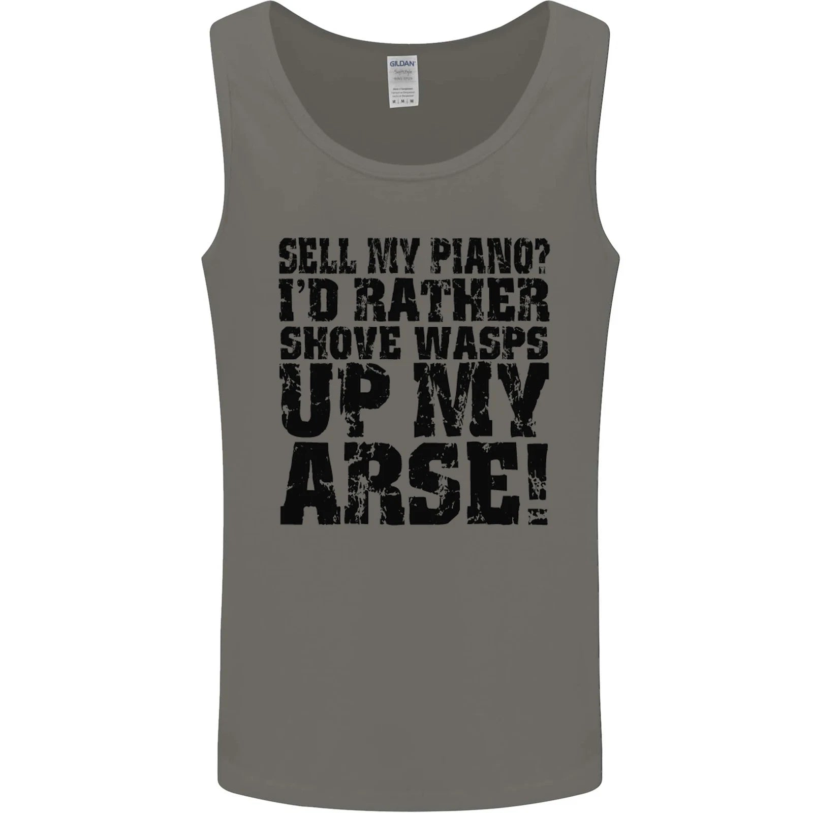 Sell My Piano Funny Pianist Player Music Mens Vest Tank Top Tank Top | Comfort-Fit Style | Must-Have For Collectors