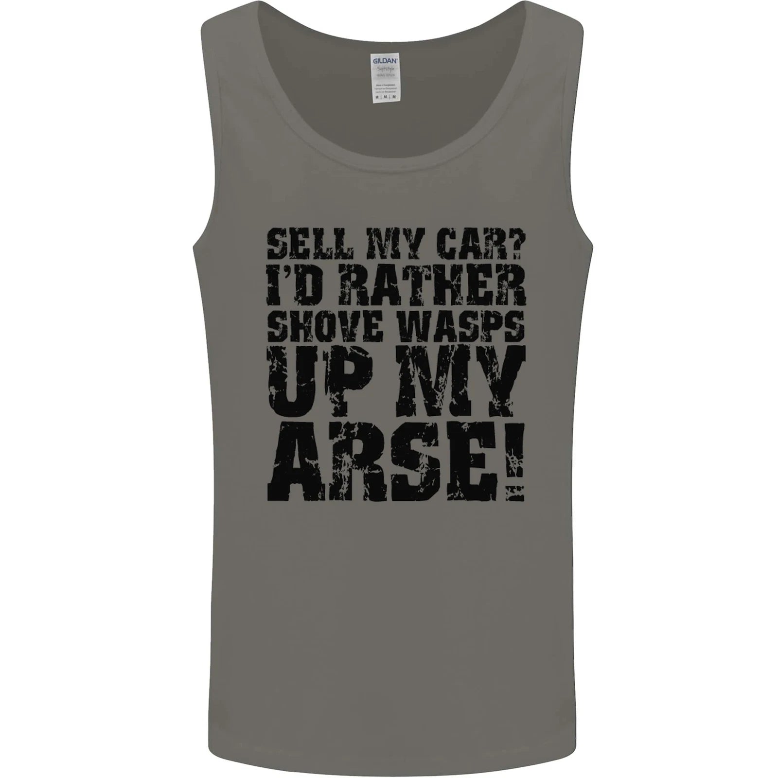 Sell My Car Funny Classic Sport Enthusiast Mens Vest Tank Top Tank Top | Best-Selling Apparel | Must-Have For Collectors